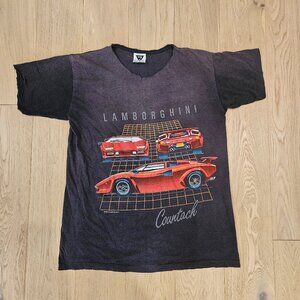 Vintage Lamborghini Countach single stitch tee